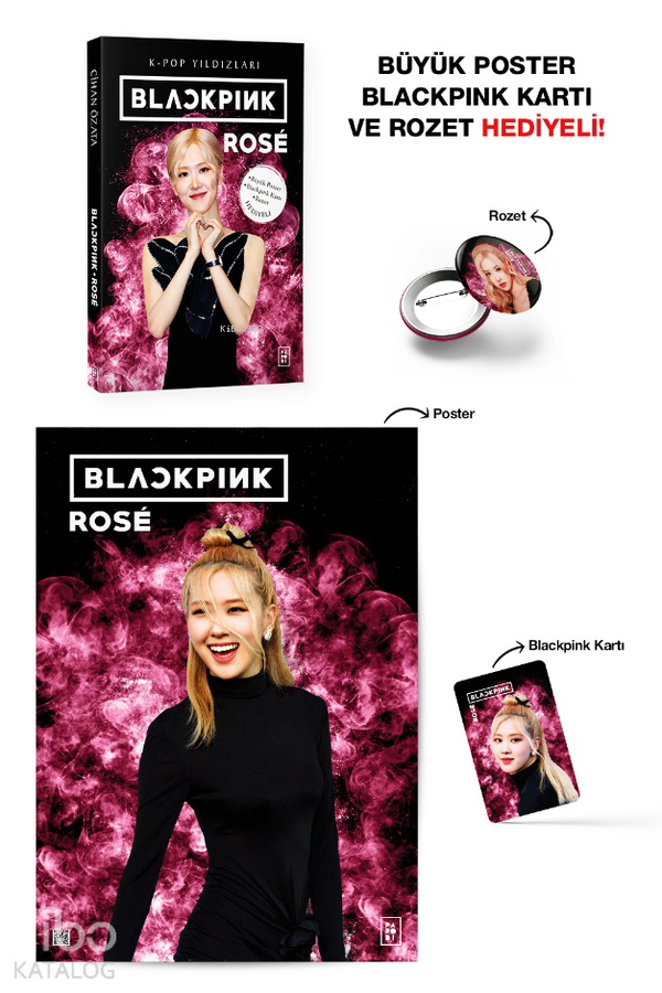 Blackpink Rosé - K-Pop Yıldızları Cihan Özata