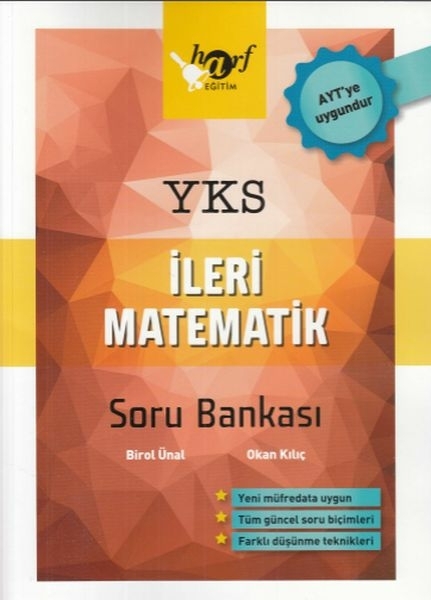 Harf Eğitim Yks İleri Matematik Soru Bankası (Yeni) Birol Ünal,Okan Kılıç