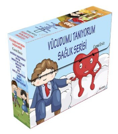 Vücudumu Tanıyorum Sağlık Serisi (10 Kitap) Cezmi Ersöz