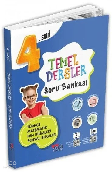 Açı Yayınları 4. Sınıf Temel Dersler Soru Bankası
