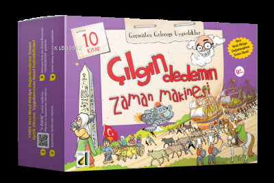 Çılgın Dedemin Zaman Makinesi 2;Geçmişten Geleceğe Uygarlıklar (10 Kitap Takım) Sara Gürbüz Özeren