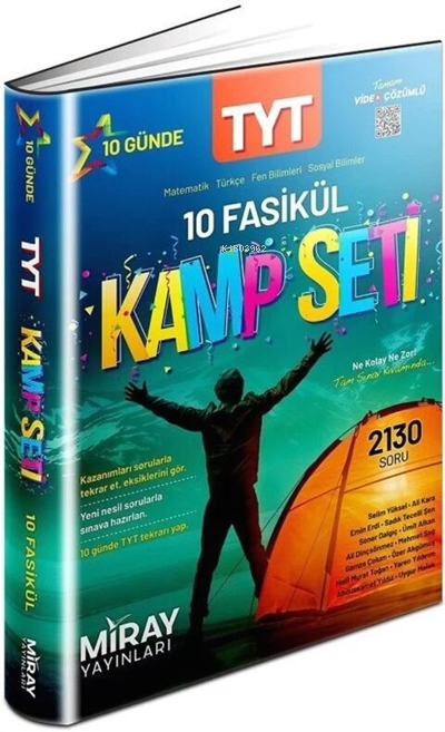 Miray Yayınları TYT 100 Fasikül Kamp Seti Kolektif