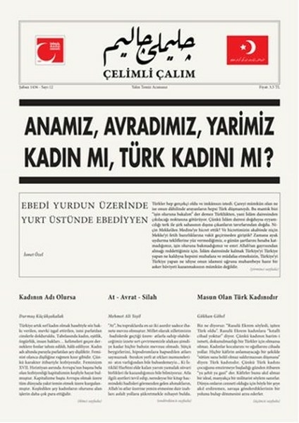 Çelimli Çalım Türk Milliyetçilerinin Mecmuası  Sayı: 12 Kolektif