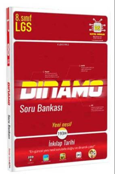 Tonguç 8. Sınıf İnkılap Tarihi Dinamo Soru Bankası