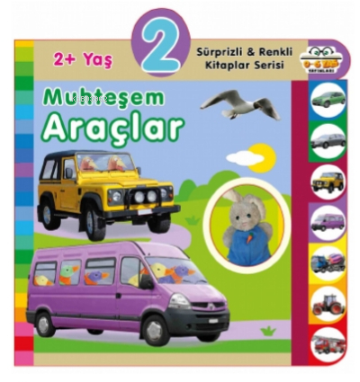 Yaş Muhteşem Araçlar (2+Yaş) Olala Books