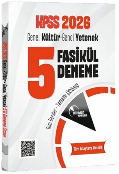 Doktrin Yayınları 2026 Kpss Genel Yetenek Genel Kültür 5 Deneme Komisyon