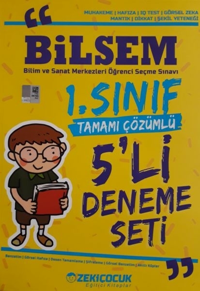Örnek Akademi 1. Sınıf Bilsem 5'Li Deneme Seti (Yeni) Komisyon