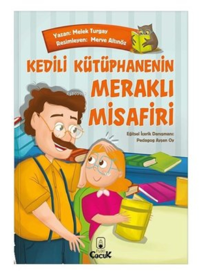 Kedili Kütüphanenin Meraklı Misafiri Melek Turgay