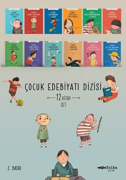 Çocuk Edebiyatı Seti - 12 Kitap Takım Önder Yetişen, Semih Öztürk, A. Fatih Aktaş, Erdem Emre Gül