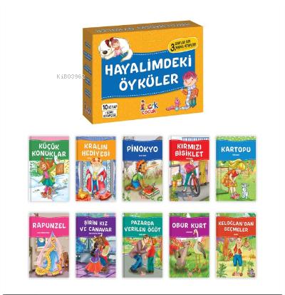 Hayalimdeki Öyküler– (10 Kitap+Soru Kitapçığı) Tuba Öztürk