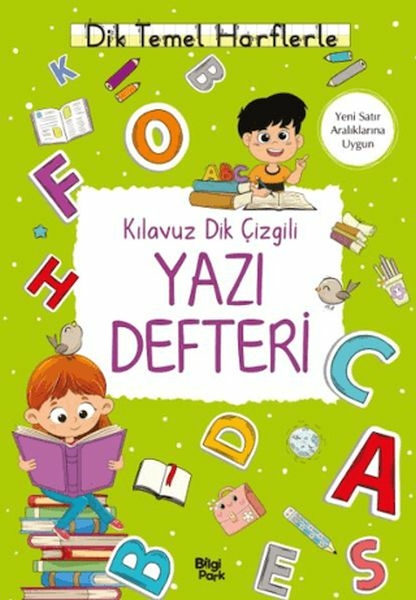 Kılavuz Dik Çizgili Yazı Defteri (Küçük Boy) Bilge Yorulmaz