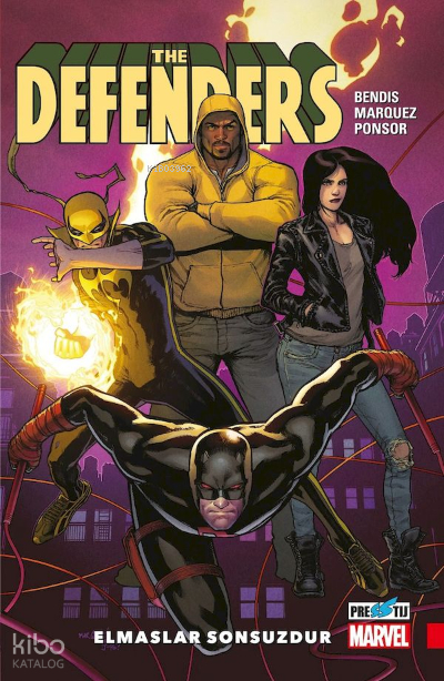 Defenders Cilt 1: Elmaslar Sonsuzdur - Kapak A - Enzo