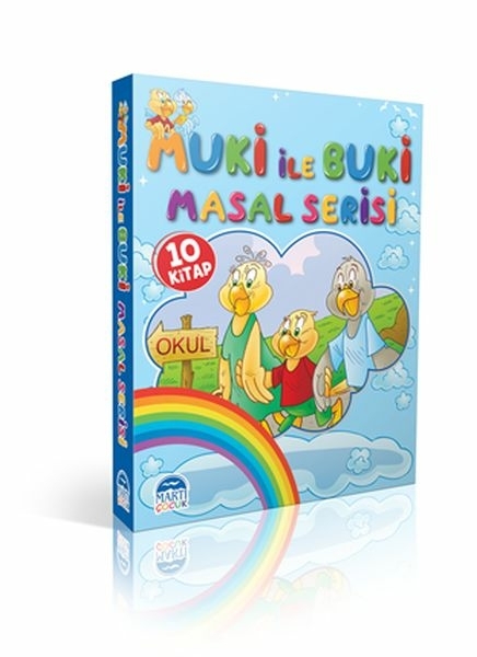 1. Sınıflar İçin Muki ile Buki Masal Serisi (10 Kitap) Nesli Nur Azim