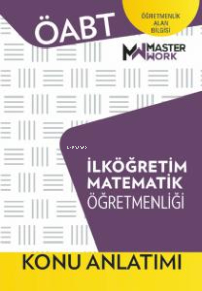 Öabt - İlköğretim Matematik Öğretmenliği - Konu Anlatımı