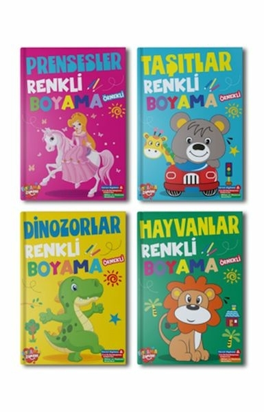 Renkli Boyama 10 Set+1 Set (44 Kitap) Kolektif