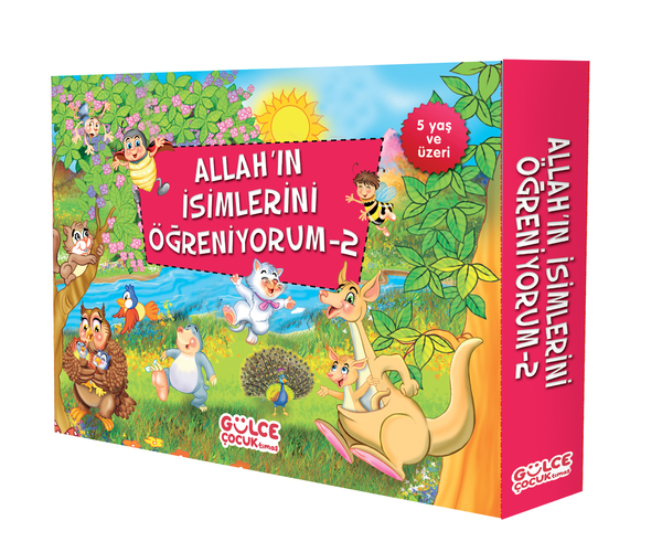 Allahın İsimlerini Öğreniyorum - 2 (10 Kitap Takım) Nur Kutlu