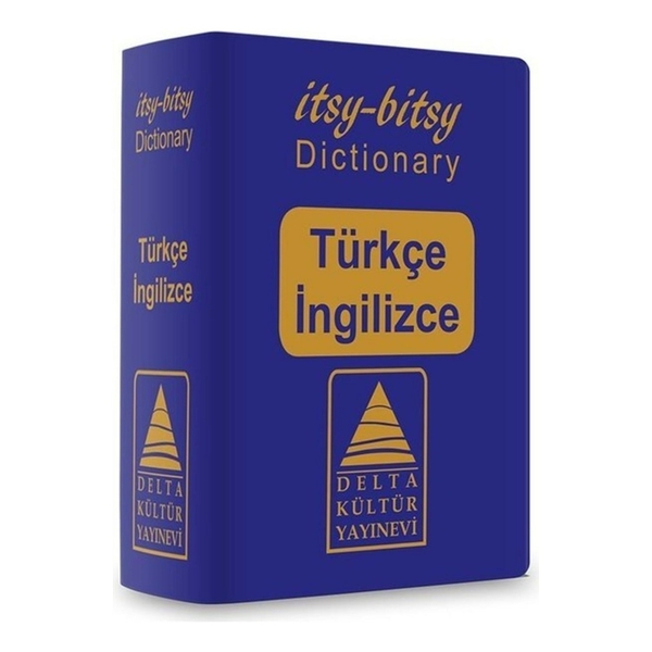 Delta Kültür Yayınları İtsy - Bitsy Dictionary Türkçe - İngilizce Mini Sözlük Delta Kültür