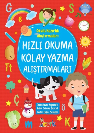 Hızlı Okuma Kolay Yazma Alıştırmaları;Okula Hazırlık Alıştırmaları Tuba Öztürk