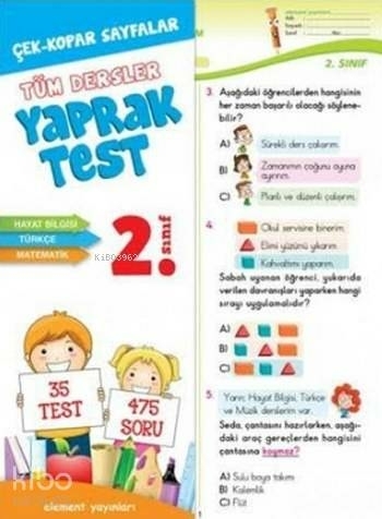 Tüm Dersler Yaprak Test 2.Sınıf Kolektif
