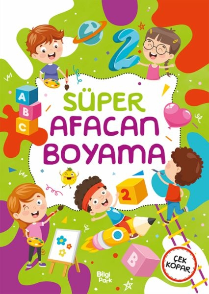 Süper Afacan Boyama Kitabı Kolektif