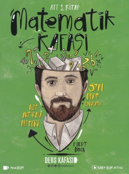 Ders Kafası Ayt 1. Kitap Matematik Kafası Net Artırma Defteri Özel Ders Formatlı Mert Hoca