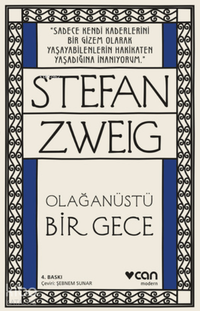 Olağanüstü Bir Gece Stefan Zweig