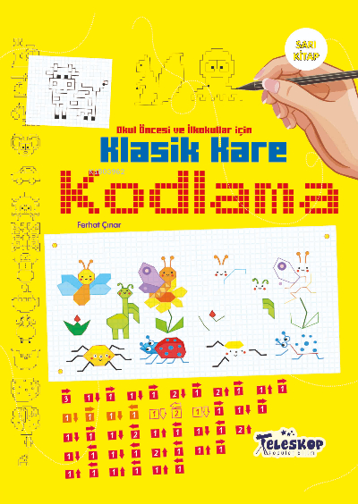 Klasik Kare Kodlama Sarı Kitap Ferhat Çınar