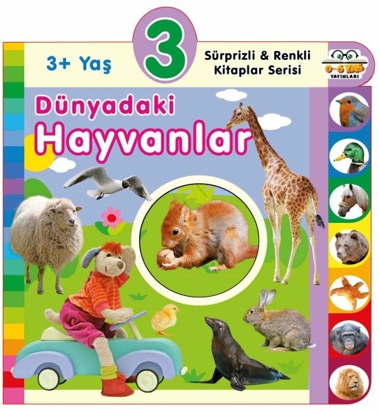 Dünyadaki Hayvanlar (3+Yaş) Olala Books