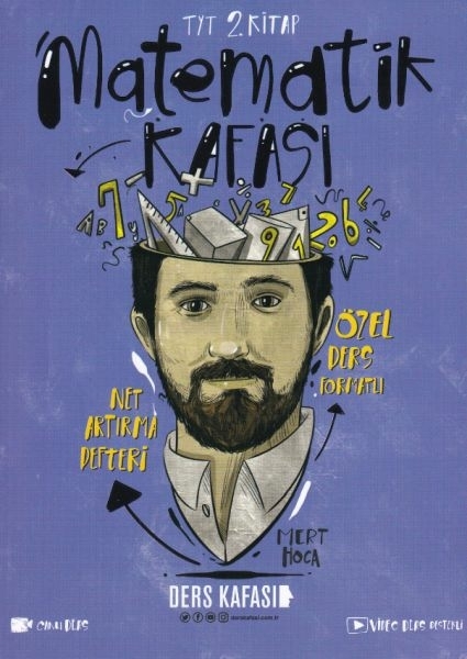 Ders Kafası Tyt 2. Kitap Matematik Kafası Net Artırma Defteri Özel Ders Formatlı Mert Hoca