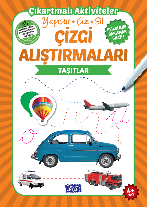 Taşıtlar - Çizgi Alıştırmaları Ülkü Unsu