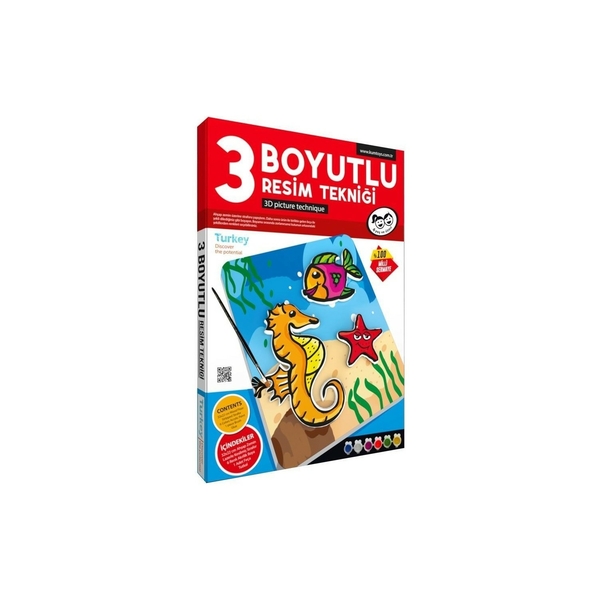 Kumtoys Üç Boyutlu Resim Tekniği