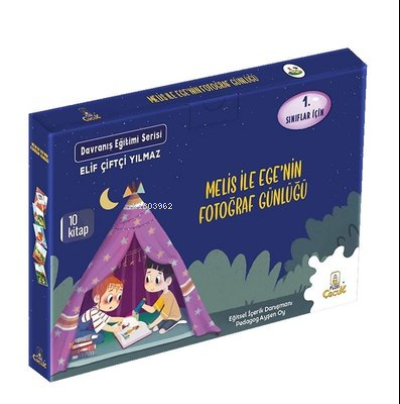 1. Sınıflar İçin Davranış Eğitimi Serisi Seti - 10 Kitap Takım Elif Çiftçi Yılmaz