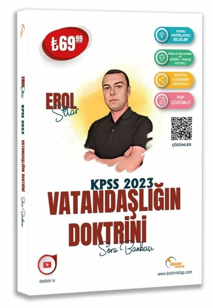 Doktrin Yayınları 2023 Kpss Vatandaşlık Soru Bankası Komisyon