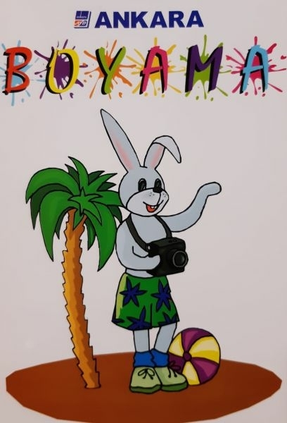 Ankara Yıldırım Yayınları Boyama Tavşan Kolektif