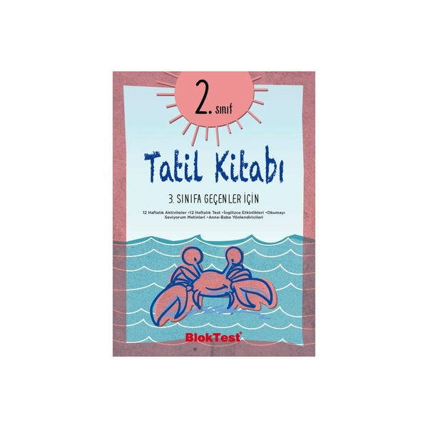 BlokTest Yayınları 2. Sınıf Tatil Kitabı BlokTest
