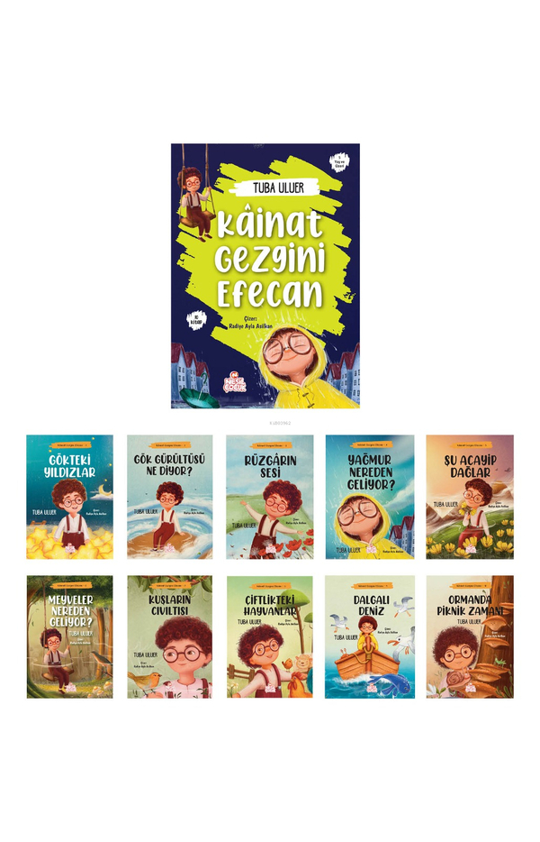 Kâinat Gezgini Efecan (10 Kitap) Tuba Uluer