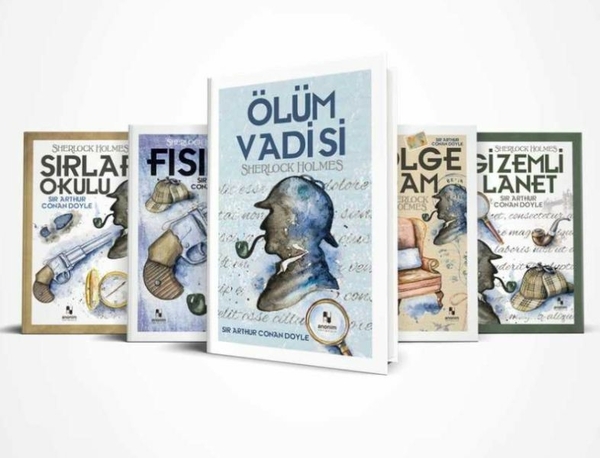 Sherlock Holmes Serisi Kutulu Set 5 Kitap Takım Sir Arthur Conan Doyle