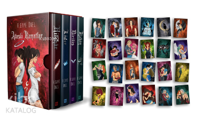 Ateşli Kanatlar Serisi (4 Kitap-Kutulu Set) R. Gaye Önel