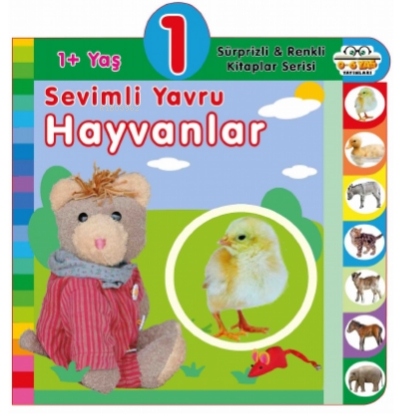 Yaş Sevimli Yavru Hayvanlar (1+Yaş) Olala Books