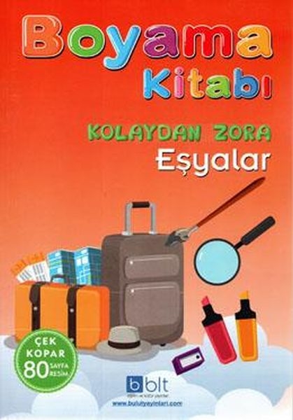Kolaydan Zora Boyama Kitabı Eşyalar İsmail Bulut Gönülalan