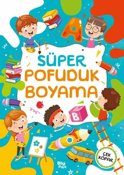 Süper Pofuduk Boyama Kitabı Kolektif