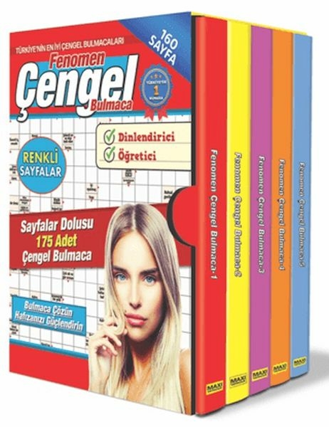 Fenomen Çengel Bulmaca Seti - 5 Kitap Kolektif
