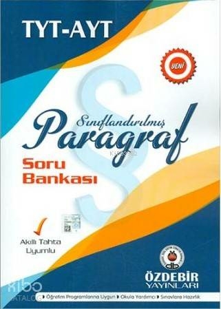 Özdebir TYT AYT Paragraf Soru Bankası Kolektif