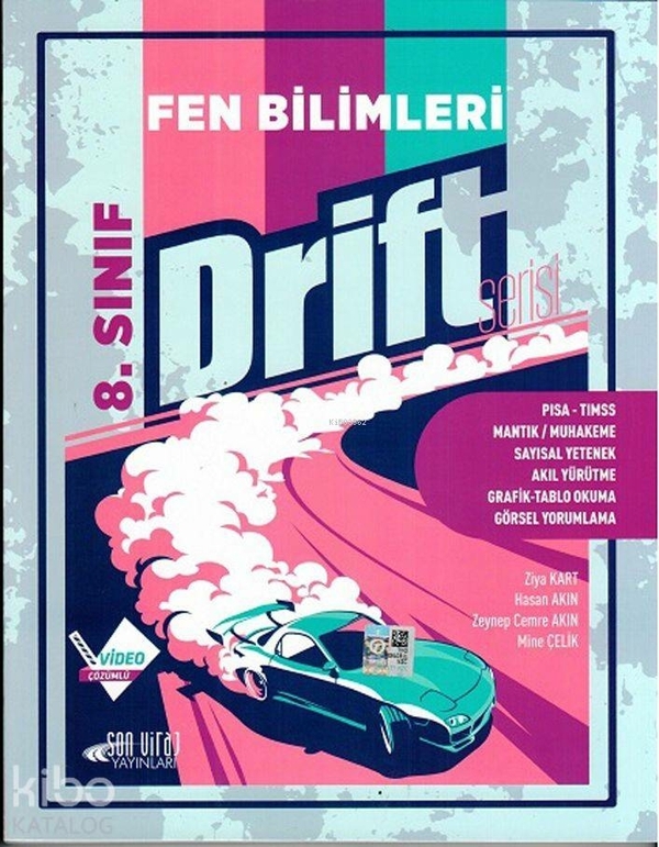 Son Viraj Yayınları 8. Sınıf LGS Fen Bilimleri Drift Soru Bankası Son Viraj