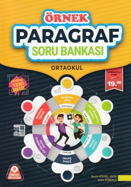 Örnek Akademi Ortaokul Paragraf Soru Bankası Burçin Köknel Arzik,Seren Kömürlü