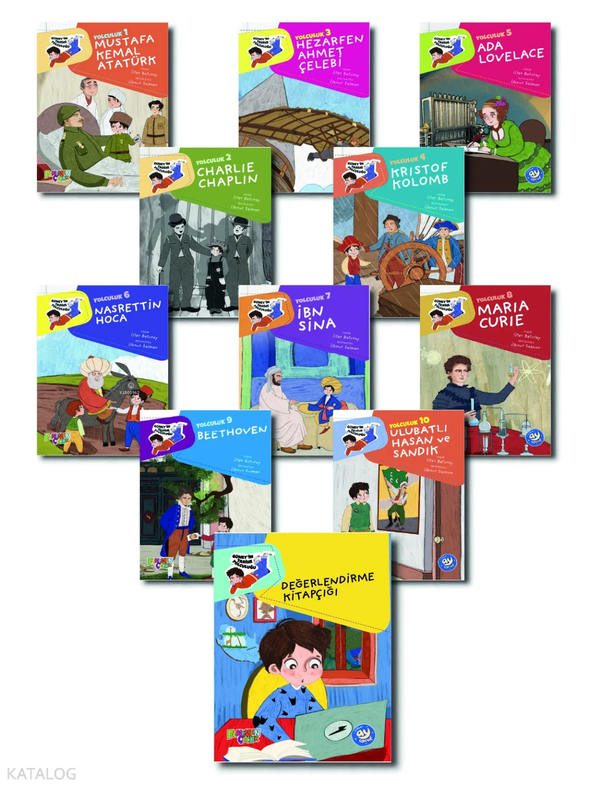 Güney'in Tarihe Yolculuğu Hikaye Seti (10 Kitap + Değerlendirme Soruları)