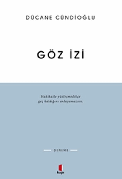 Göz İzi Dücane Cündioğlu