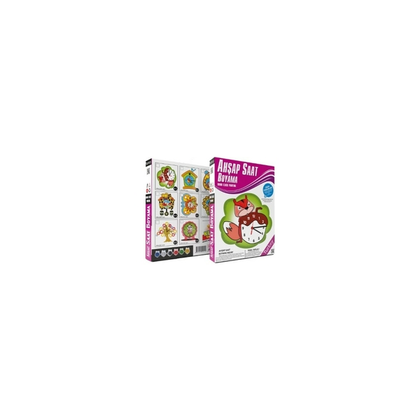 Kumtoys Ahşap Saat Boyama