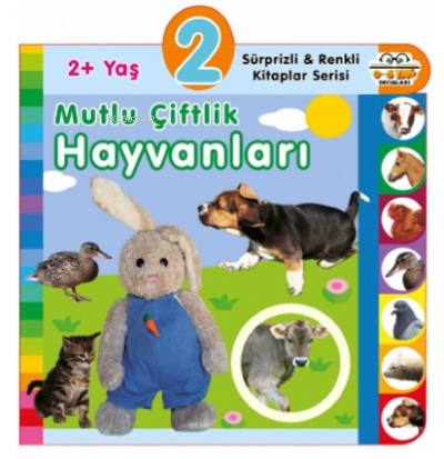 Yaş Mutlu Çiftlik Hayvanları (2+Yaş) Olala Books