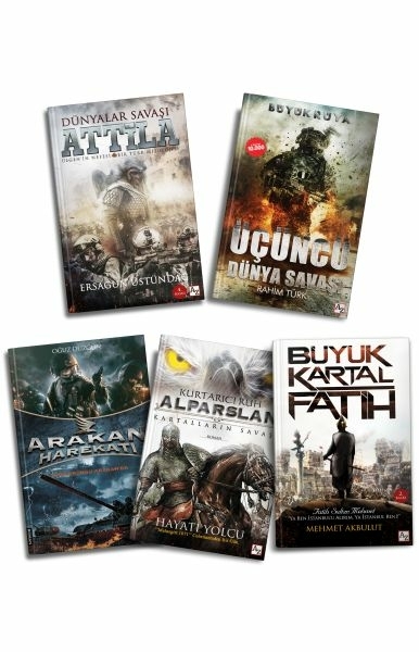 Fantastik Roman Seti - 5 Kitap Takım Rahim Türk, Mehmet Akbulut, Hayati Yolcu, Ersagun Üstündağ, Oğuz Düzgün